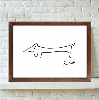 【額縁付き】A2 ポスター ピカソ 4 ピカソ ポスター 額付き 額縁 Pablo Ruiz Picasso 絶版品